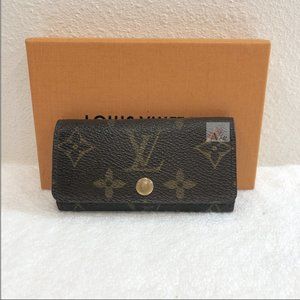SOLD LOUIS VUITTON Monogram 4 Keys Holder